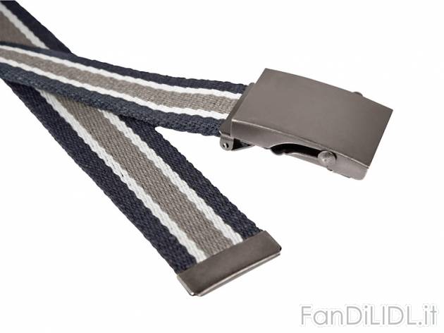 Cintura da uomo Livergy, prezzo 4,99 &#8364; per Alla confezione 
- In canvas, ...