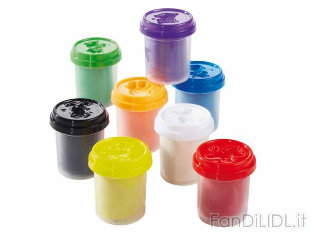 Set pasta da modellare , prezzo 4,99 &#8364; per Alla confezione 
- 8 vasetti ...