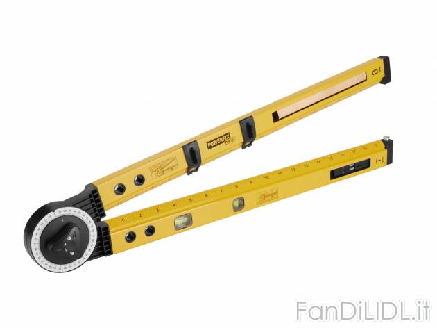 Goniometro con livella , prezzo 9.99 &#8364; 
- Per misurare gli angoli da ...