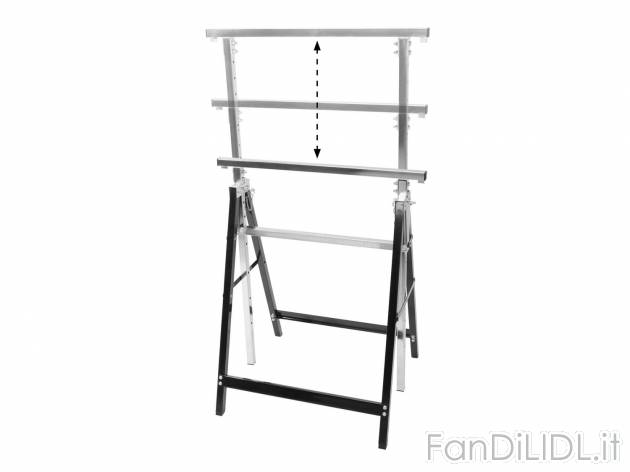 Cavalletto pieghevole regolabile , prezzo 19.99 &#8364; 
- In acciaio
- Regolabile ...