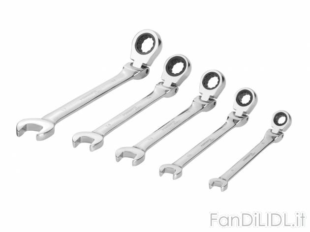 Set chiavi combinate, 5 pezzi , prezzo 12.99 &#8364; 
- Chiave a cricchetto ...