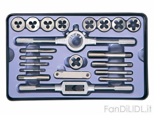 Set maschi e filiere, 21 pezzi , prezzo 11.99 &#8364;