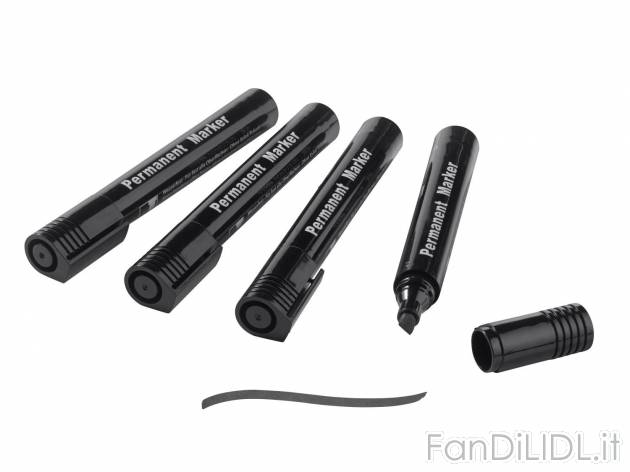 Marcatore indelebile , prezzo 1.39 &#8364; per Alla confezione 
- Resistente ...
