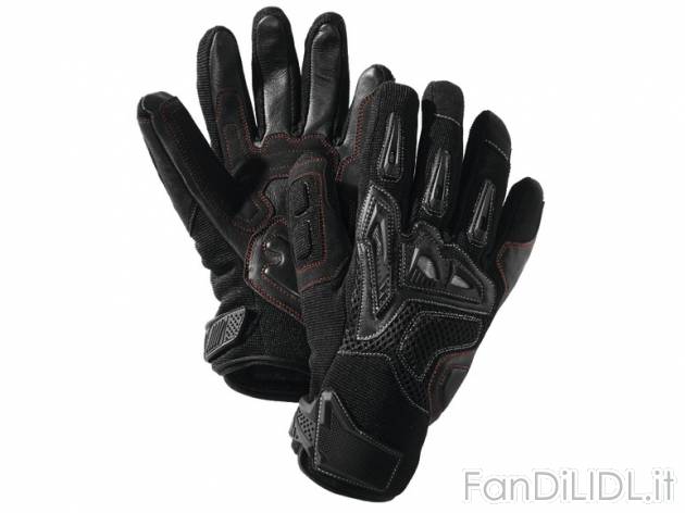 Guanti da motociclista da uomo , prezzo 14,99 &#8364; per Alla confezione 
- ...