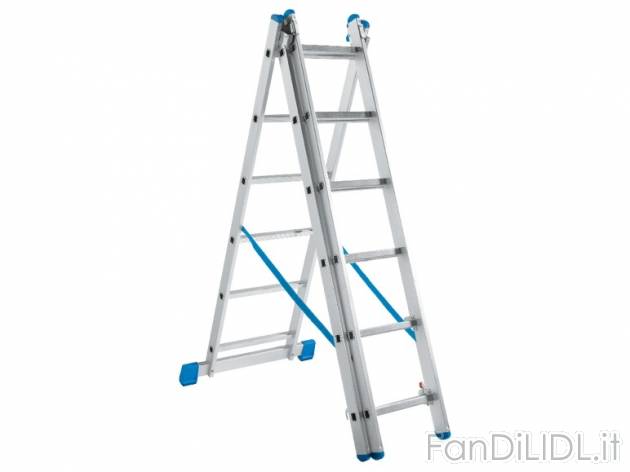Scala pieghevole multifunzione in alluminio Powerfix, prezzo 69,99 &#8364; per ...