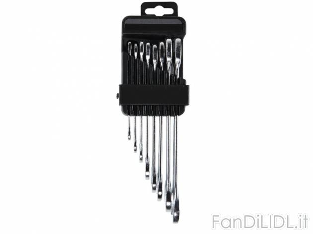 Set chiavi a forchetta doppia, 8 pezzi/set chiavi ad anello, 8 pezzi Powerfix, prezzo ...