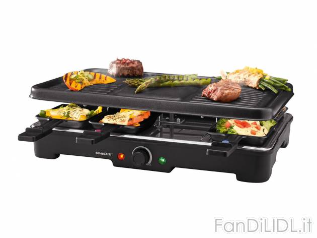 Raclette-grill , prezzo 24.99 &#8364;. Utili accessori da cucina. 
- Piastra ...
