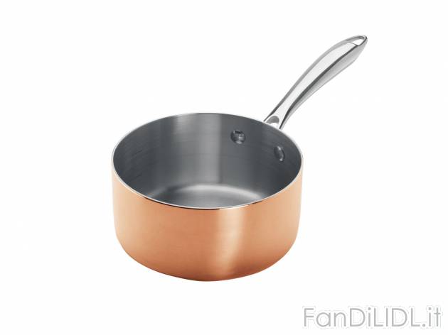 Padella 24 cm o casseruola 16 cm , prezzo 19.99 &#8364; 
- Costruzione a 3 ...