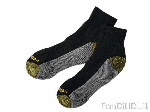 Calze da lavoro per uomo, 3 paia Livergy, prezzo 3,99 &#8364; per Alla confezione ...
