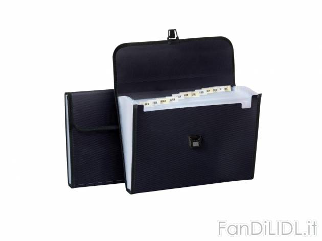 Cartella portadocumenti , prezzo 4.99 &#8364; per Alla confezione 
- 13 scomparti ...