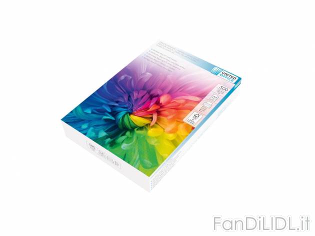 Risma di carta A4 , prezzo 2.99 &#8364; per Alla confezione 
-  80 g/mq
-  500 fogli