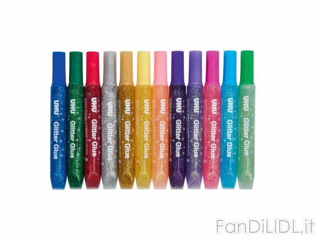 Vernice per decoupage 150 ml o colla glitter 12x15g , prezzo 3.99 &#8364;