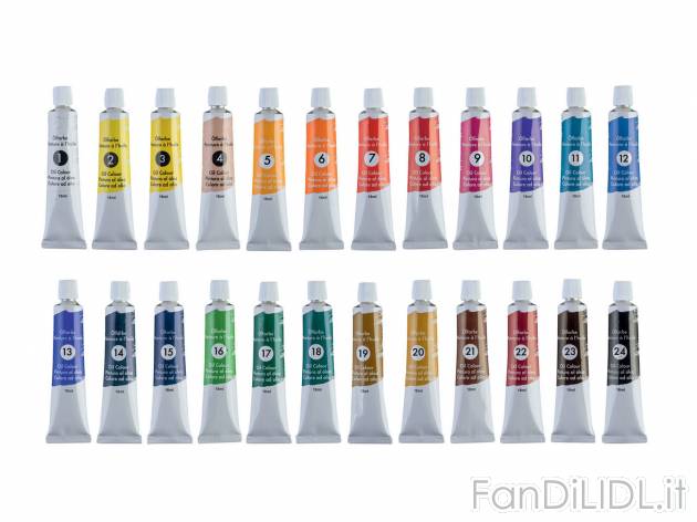 Colori acrilici, ad olio o acquerelli , prezzo 4.99 &#8364;