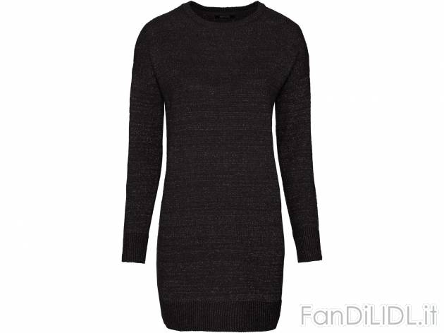 Vestito in maglia da donna , prezzo 11.99 &#8364;. Una lunga tunica con una ...