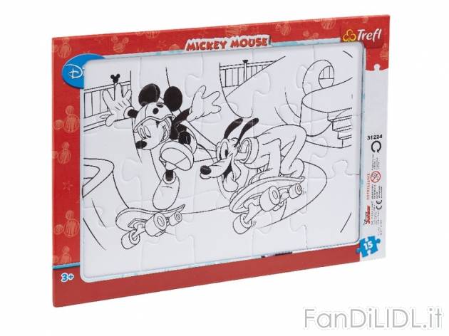 Puzzle da colorare per bambini , prezzo 1,99 &#8364; per Alla confezione 
- ...