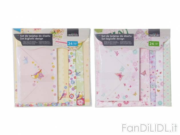 Adesivi, set biglietti, set bricolage o set carta washi , prezzo 3,99 &#8364; ...