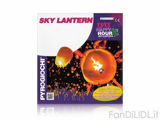 Lanterna volante bianca , prezzo 1.99 &#8364;