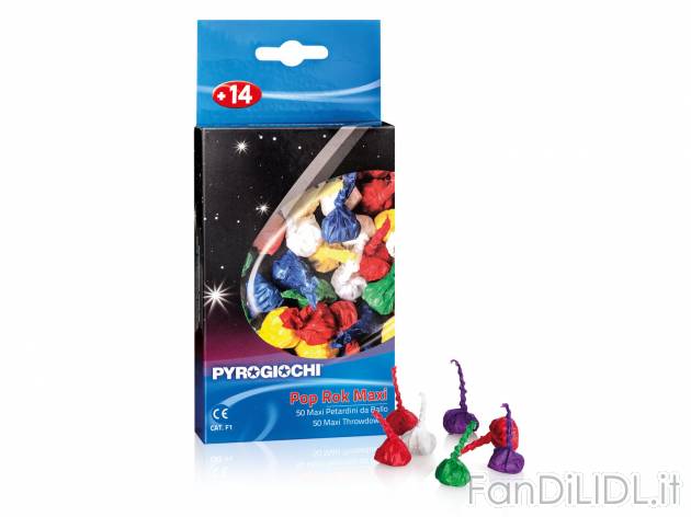 Petardini da ballo POP ROK MAXI , prezzo 1.99 &#8364;