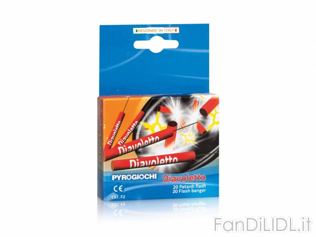 Petardi Flash Diavoletto , prezzo 2.99 &#8364;