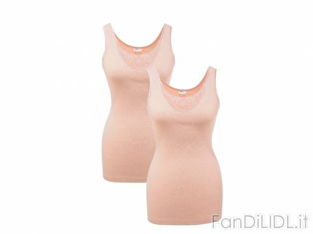 Canottiera da donna Esmara, prezzo 6,99 &#8364; per Alla confezione 
- Misure: ...