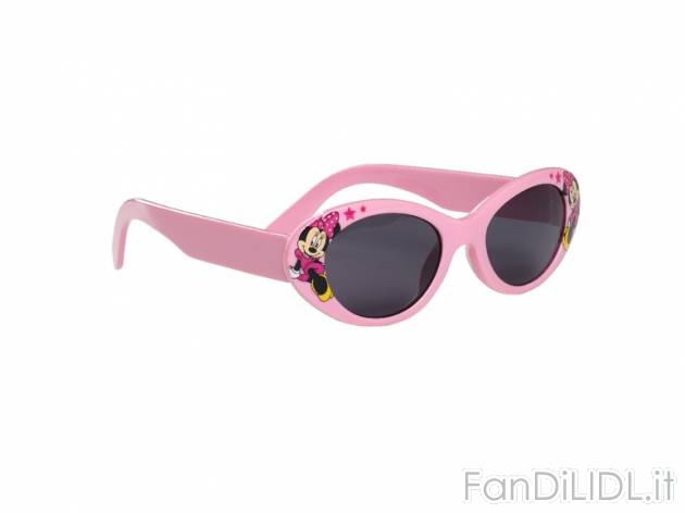 Occhiali da sole per bambini &quot;Cars, Trilli, Spider-Man, The Avengers, Minnie, ...