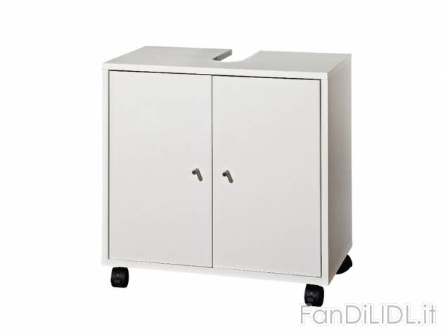 Mobile sottolavabo, bianco Miomare, prezzo 24,99 &#8364; per Alla confezione ...
