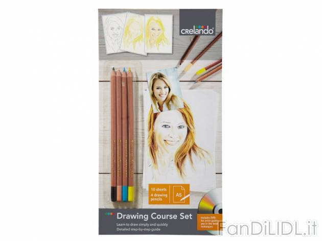 Set da disegno con DVD , prezzo 2,99 &#8364; per Alla confezione 
- Incluso ...