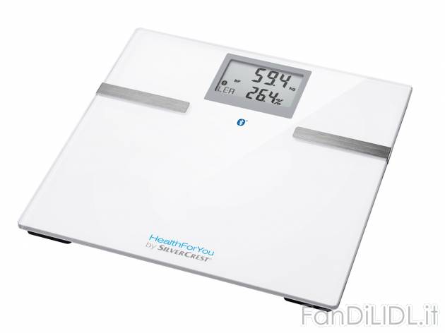 Bilancia pesapersone diagnostica con App , prezzo 19.99 &#8364; 
- Per determinare ...