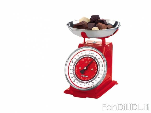Bilancia da cucina &quot;Retro&quot; 5 kg Ernesto, prezzo 12,99 &#8364; ...