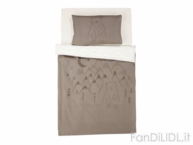 Parure copripiumino per lettino, 3 pezzi , prezzo 9.99 &#8364;. Biancheria da ...
