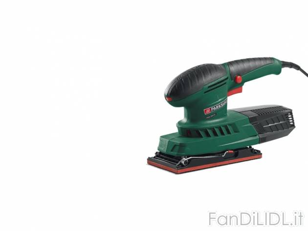 Levigatrice orbitale Parkside, prezzo 19,99 &#8364; per Alla confezione 
- Potenza ...