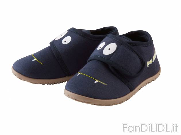 Pantofole per bambini , prezzo 3.99 &#8364;. Scarpe da casa con una stampa divertente. ...