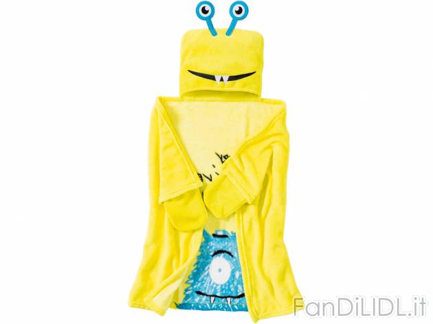Coperta con maniche e cappuccio per bambini , prezzo 9.99 &#8364; 
- Si illumina ...