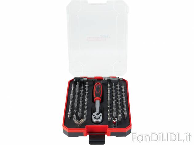Set cacciavite portainserti a cricco, 81 pezzi , prezzo 9.99 &#8364; 
- 75 ...