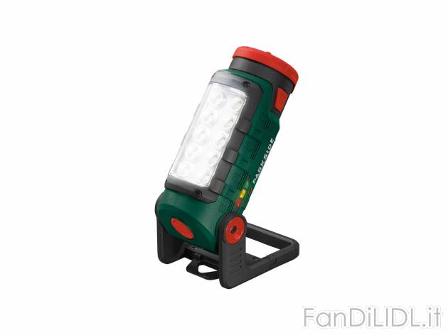 Lampada LED ricaricabile da lavoro , prezzo 24.99 € 
- 10 LED e 2 livelli di ...