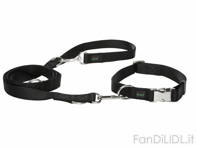 Set collare e guinzaglio per cani , prezzo 6.99 &#8364; 
- Regolabile a 3 livelliMisure ...