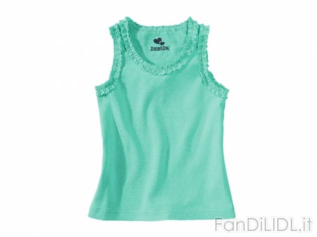 Canotta da bambina Lupilu, prezzo 2,99 &#8364; per Alla confezione 
- Con morbide ...