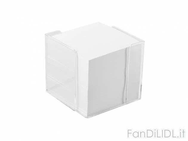Cubo portafoglietti, 800 fogli United Office, prezzo 1,99 &#8364; per Alla confezione ...