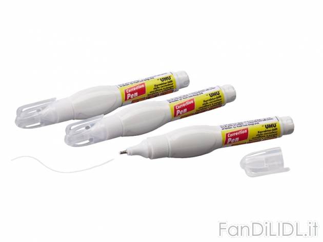 Correttore a nastro o a penna, 3 pezzi , prezzo 2,99 &#8364; per Alla confezione ...