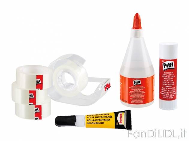 Colla o nastro adesivo “Pritt/Pattex” , prezzo 1,49 &#8364; per Alla confezione ...