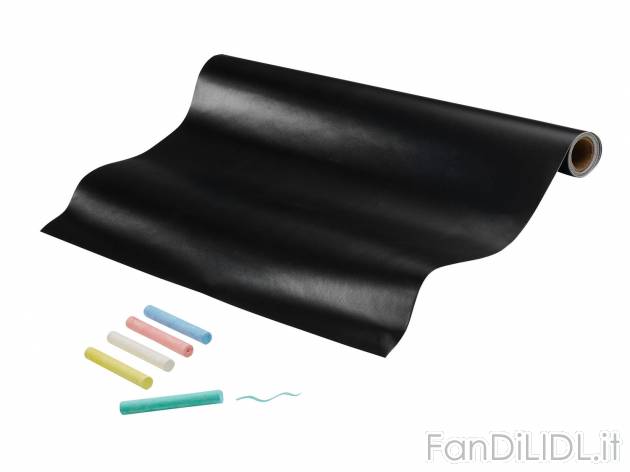 Lavagna autoadesiva , prezzo 3.99 &#8364; 
- Ritagliabile
- Nera: con set ...