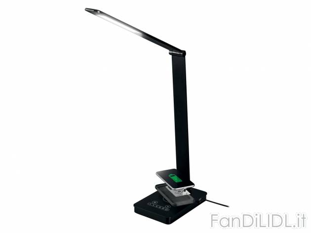 Lampada LED per scrivania con caricabatterie ad induzione , prezzo 39.99 &#8364; ...
