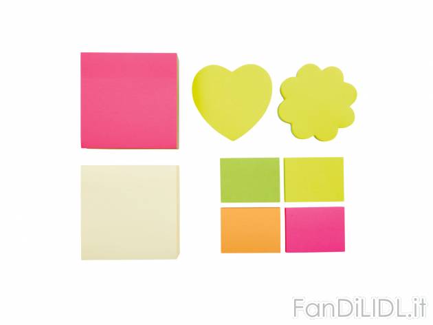 Blocco foglietti adesivi , prezzo 0.99 &#8364;