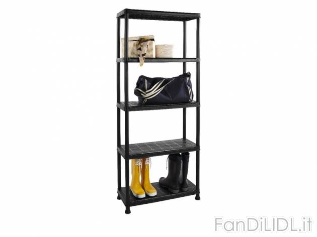 Scaffale 5 ripiani Ordex, prezzo 22,99 &#8364; per Alla confezione 
- Montaggio ...