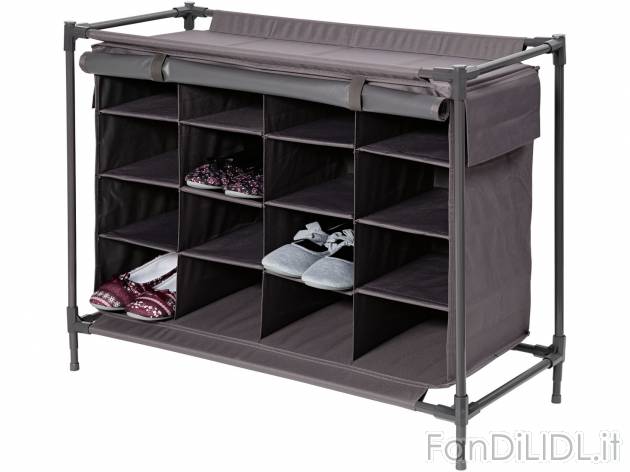 Scarpiera , prezzo 19.99 &#8364;  
-  Per 16 paia di scarpe
-  84 x 66 x 35 cm