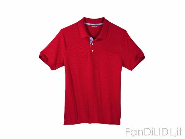 Polo da uomo Livergy, prezzo 4,99 &#8364; per Alla confezione 
- Lato posteriore ...