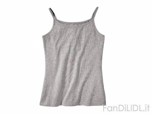 Canotta da donna Esmara, prezzo 4,99 &#8364; per Alla confezione 
- Misure: ...