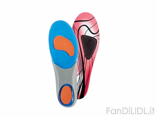 Solette anatomiche , prezzo 3.99 &#8364; 
- Per maggior comfort durante l&#039;attivit&#224; ...