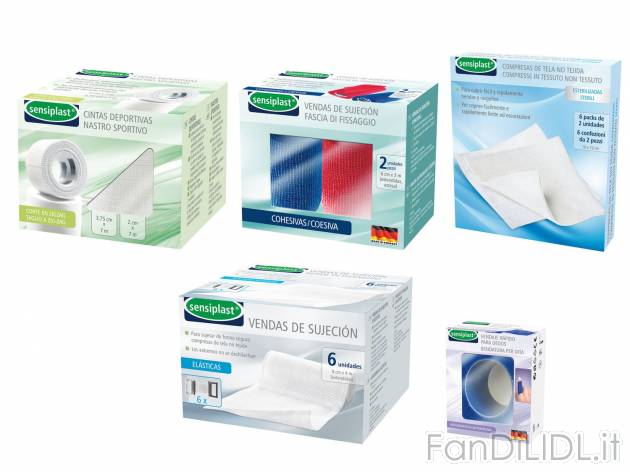 Bendaggi o garze sterili per medicazione , prezzo 2.99 &#8364; 
A scelta fra:
- ...