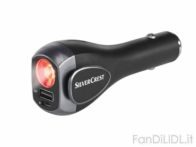 Caricabatterie per auto con funzioni di emergenza , prezzo 9.99 &#8364; 
- ...